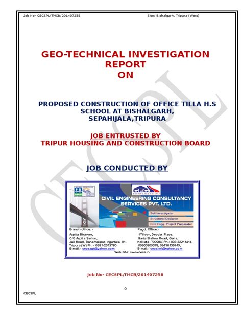 Geotechnical Investigation Report